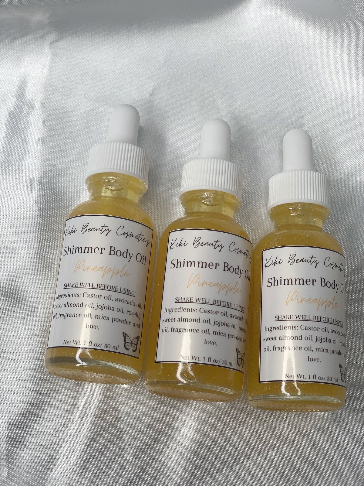 Image of Pineapple Shimmer Body Oil 