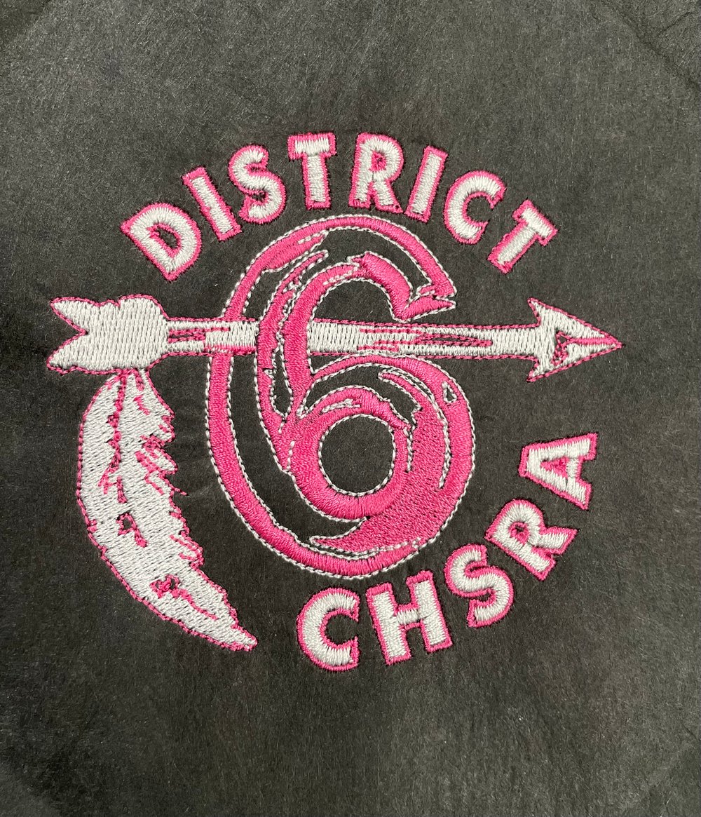 Image of D6 Embroidered Hooded Sweatshirt 