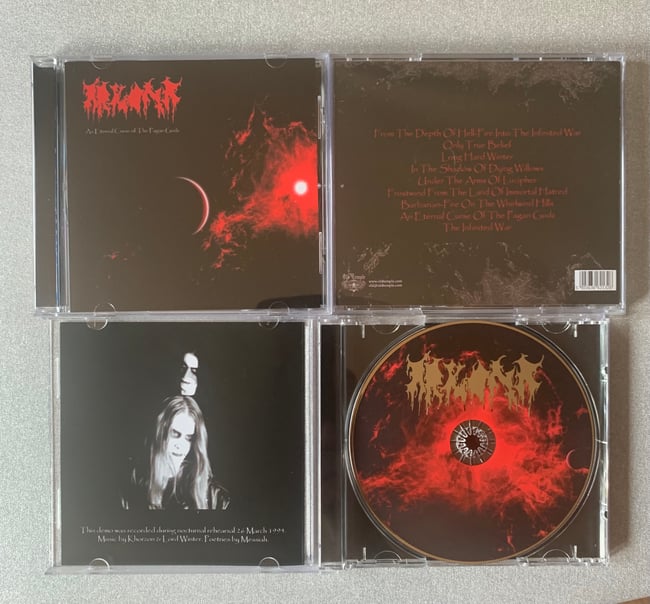 An Eternal Curse Of The Pagan Godz - CD