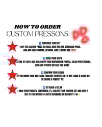 Image 2 of Custom Pressons
