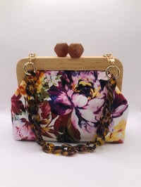 Image 2 of White Floral Bag