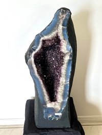 Image 1 of Large Amethyst Geode Cave #2301