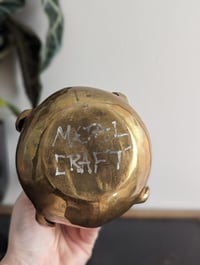 Image 3 of vintage brass vase