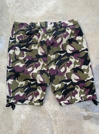 Image 2 of Polycotton Camo Long Shorts 