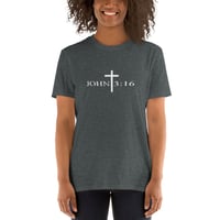 Image 4 of John 3:16 Verse T-Shirt 