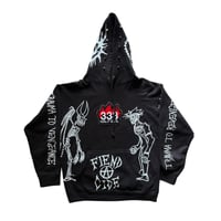 Image 1 of Fiendacide Vs Trauma Half Evil Hoodie (Medium)