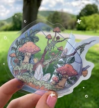 Image 2 of  “Mushroom Terrarium” Sticker