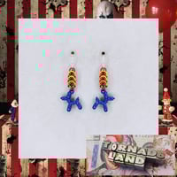 Image 2 of Carnival Balloon Animal Earrings