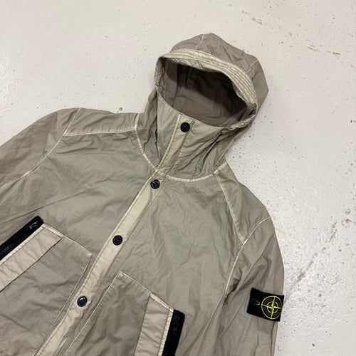 Image of SS 2012 Stone Island 30th Anniversary Mussola Gommata Jacket, Size Medium