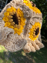 Image 2 of SUNFLOWER RUFFLE BUCKET HAT