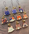 Wooden Cat Charms