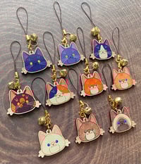 Image 1 of Wooden Cat Charms