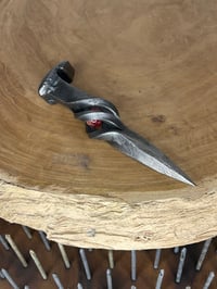 Image 2 of Rail spike bottle opener - basket twist