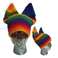 Rainbow Ear Beanie