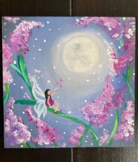 Moonbeam Acrylic Fairy Art