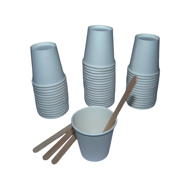 3oz Airbrush paint mixing cup kit. LiME LiNE