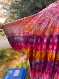 Image 5 of 4XL Crop Top Godzilla Be Gay Do Crime Tie Dye Shirt M15