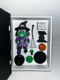 Image 2 of Halloween themed Toy Set witch and werewolf