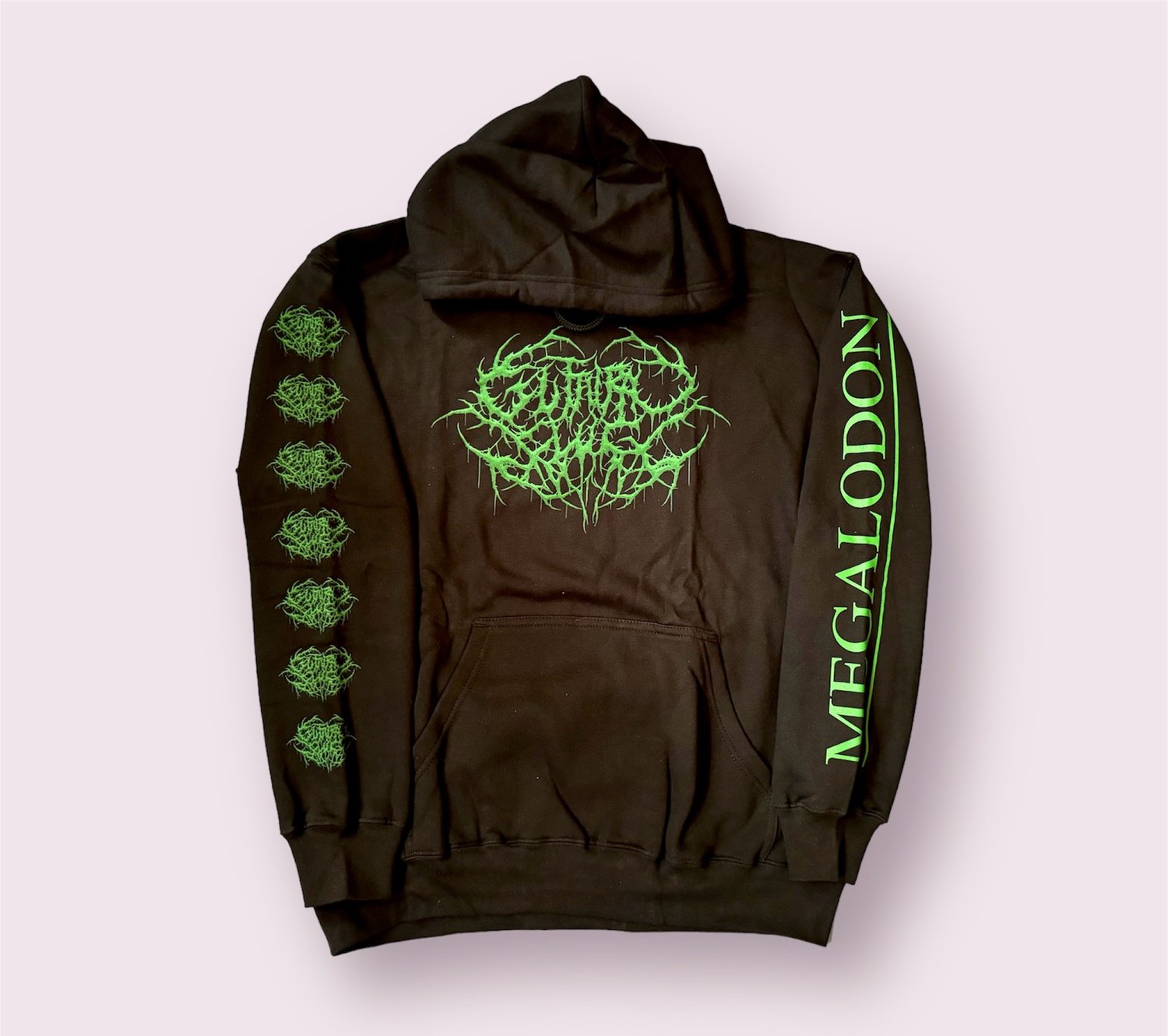 Guttural Slug - Megalodon Hoodie | Gorehog Merchandise