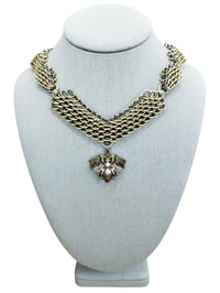 Image 1 of Queen Bee Honeycomb Necklace