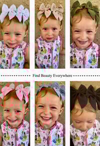Image 1 of Neutral Solids Individual Bows