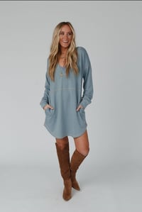 Image 1 of Meadow Long Sleeve Tunic Dress