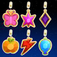 Image 1 of my little pony - elements of harmony charms!