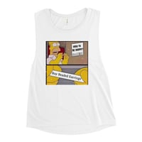 Image 4 of Buy Beaded Earrings Homer Ladies’ Muscle Tank