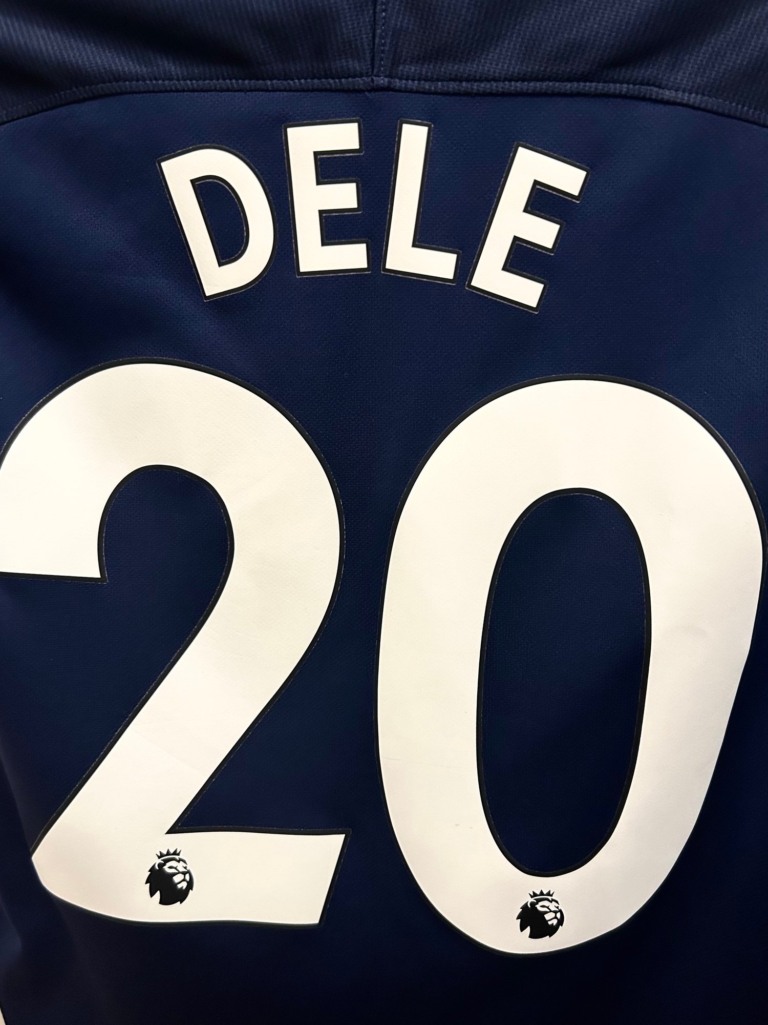 Image of Tottenham Hotspur “DELE 20” 2017/18 Away Shirt + patches (M)