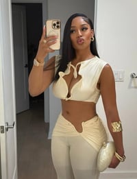 Image 2 of Highlight pants set