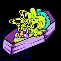 Death Breath Handpainted Woodcutout