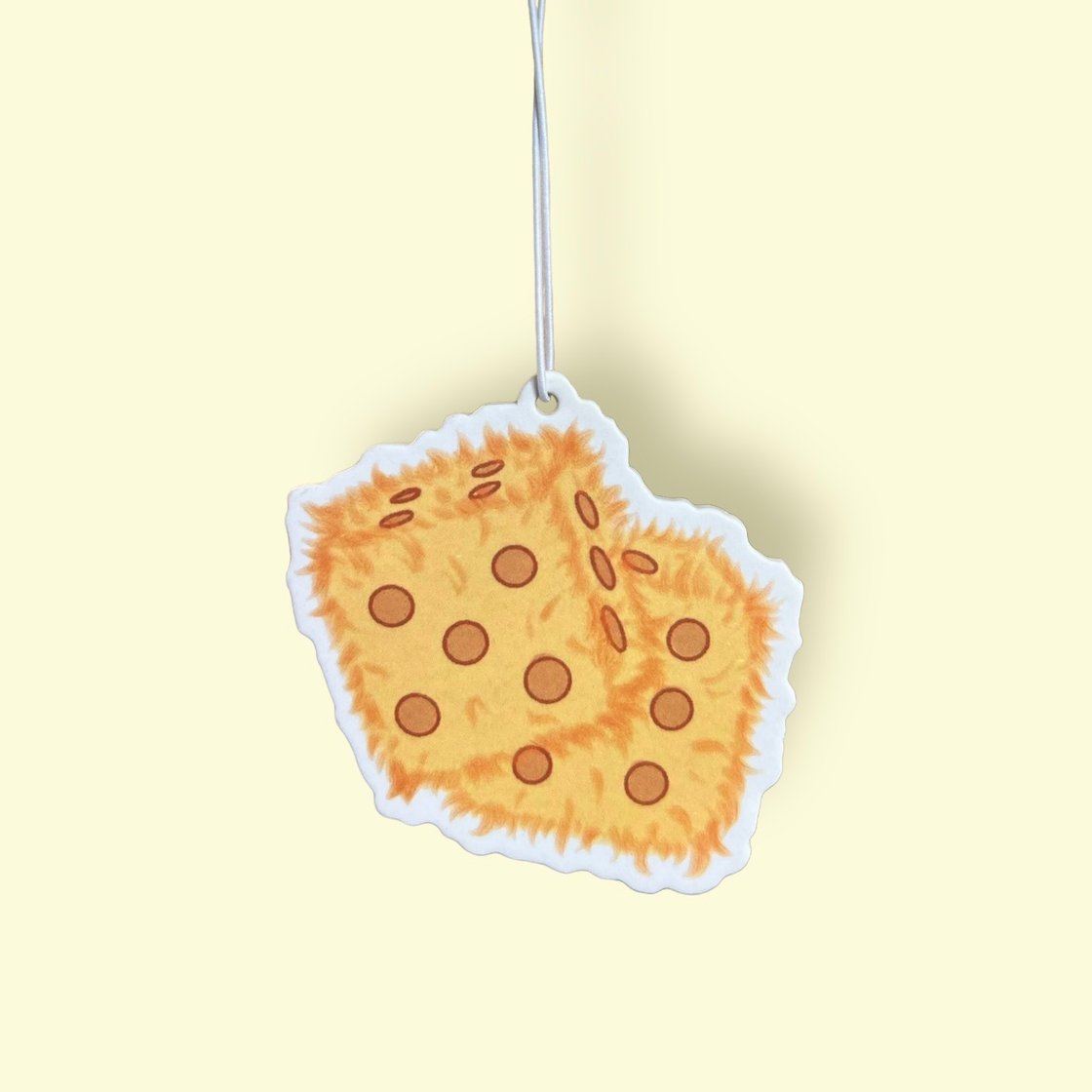 Image of Orange Fuzzy Dice