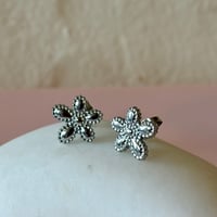 Image 1 of Dotty Flower Studs