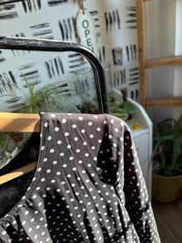 Image 2 of Polka dot long dress 