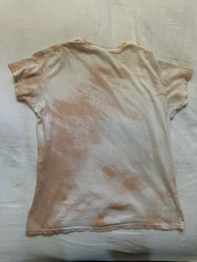 early 1970s Grateful Dead wake of the flood concert tour t shirt band tee