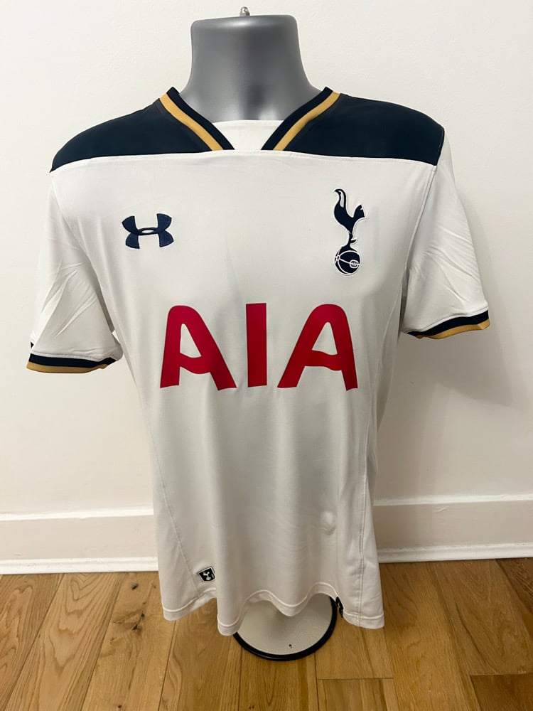 Image of Tottenham Hotspur “DELE 20” 2016/17 Home Shirt + PL patches  (S)