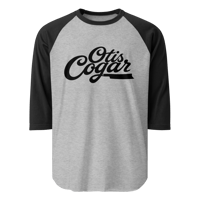 Otis Cogar Black and Gray Baseball Tee