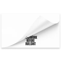 Image 1 of Beadwork before Bullshit Note pads