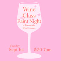 Wine Glass Paint Night- Proletariat