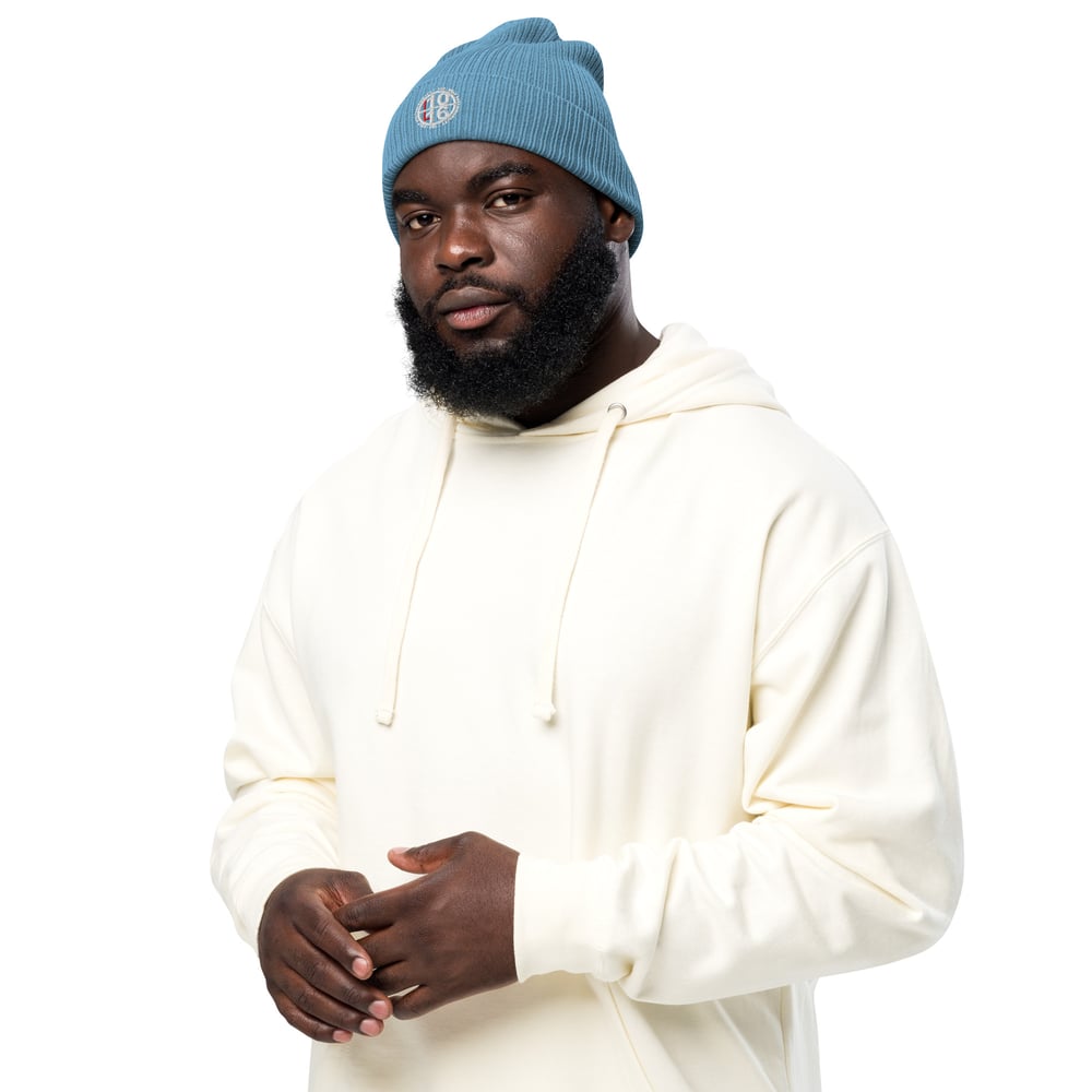 1016 Organic ribbed beanie