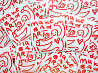 Image 1 of MAKE BAD ART Sticker