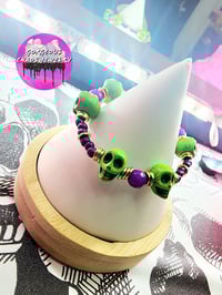 Image 2 of Electric Mardi Gras Skulls