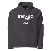 Image 20 of I Can I Am " Saved Life" Unisex eco raglan hoodie