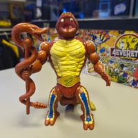 Image 3 of Vintage Masters of the Universe Rattlor Action Figure with Staff – Original 1980s MOTU