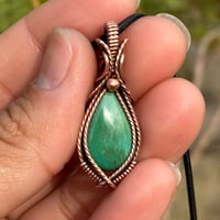 Image 3 of Tibetan Turquoise Pendant 💚