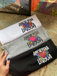 Image 2 of Camiseta AMOR POLA LINGUA. *Con desconto por tara