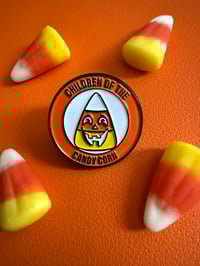 Image 1 of Children of the Candy Corn Enamel Pin