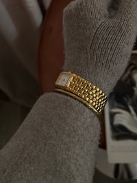 Image 7 of Vintage Gruen 18K Gold stank Style Watch - New in Box ⚜️