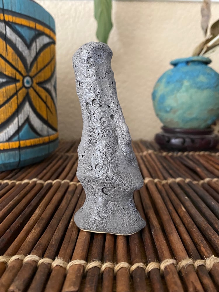 Image of Quick Sculpt Mini Moonrock Moai (b) - Shipping Included 