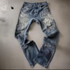 REWORKED “ PAINT DESTROYED”LEVIS